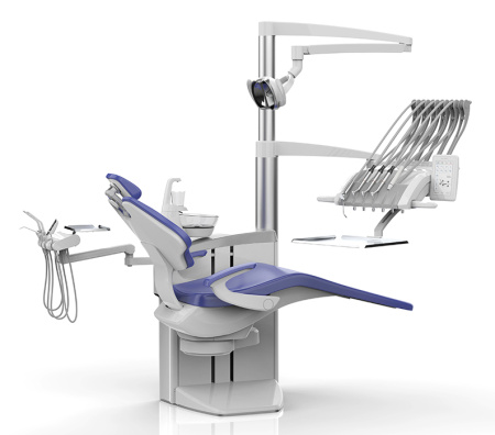 SILVERFOX 8000B SMS0 – Стоматологическая установка с верхней подачей