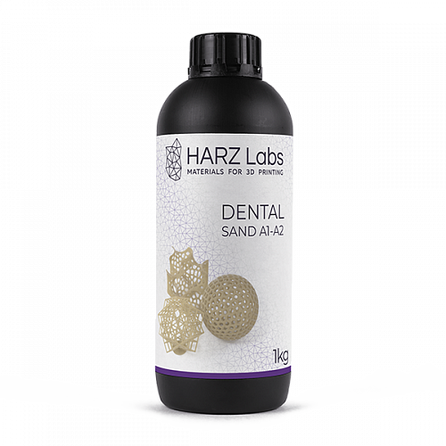 HARZ Labs Dental Sand – Фотополимер для настольных LCD/DLP, 0,5кг