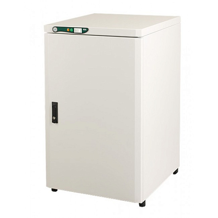 EKOM DK50 PLUS M - безмасляный компрессор для одной стоматологической установки без кожуха, с осушителем, с ресивером 25 л (6 - 8 бар)