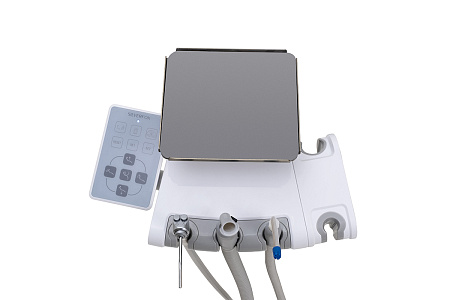 SILVERFOX 8000B-CRS0 Classic – Стоматологическая установка с верхней подачей и мягкой обивкой