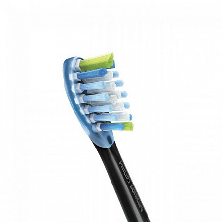 Philips Premium HX9073/33 - набор стандартных насадок черного цвета для электрической зубной щетки (3 шт.)