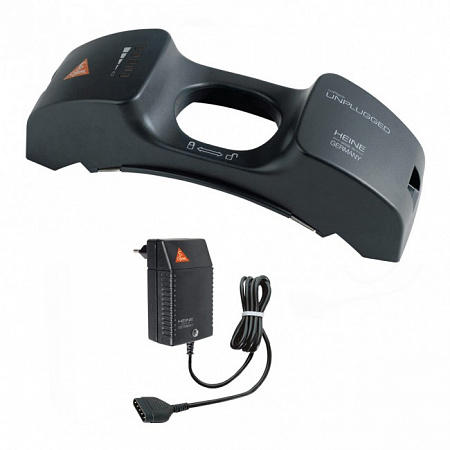 Heine ML4 LED UNPLUGGED - налобный светодиодный осветитель с аккумулятором на шлеме 