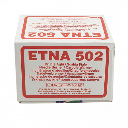 Diagram ETNA 502 - прибор для утилизации игл (деструктор игл, иглосжигатель) с функцией подогрева для карпул